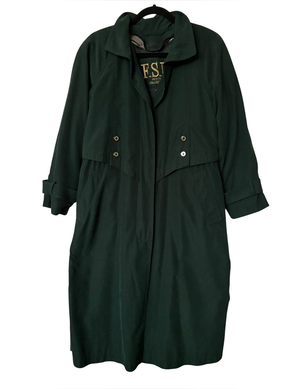F.S.L Petite Collection Vintage Trench Coat